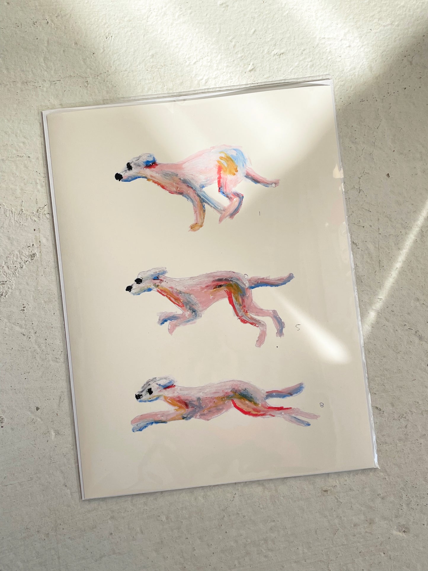 AFFICHE 3 CHIENS