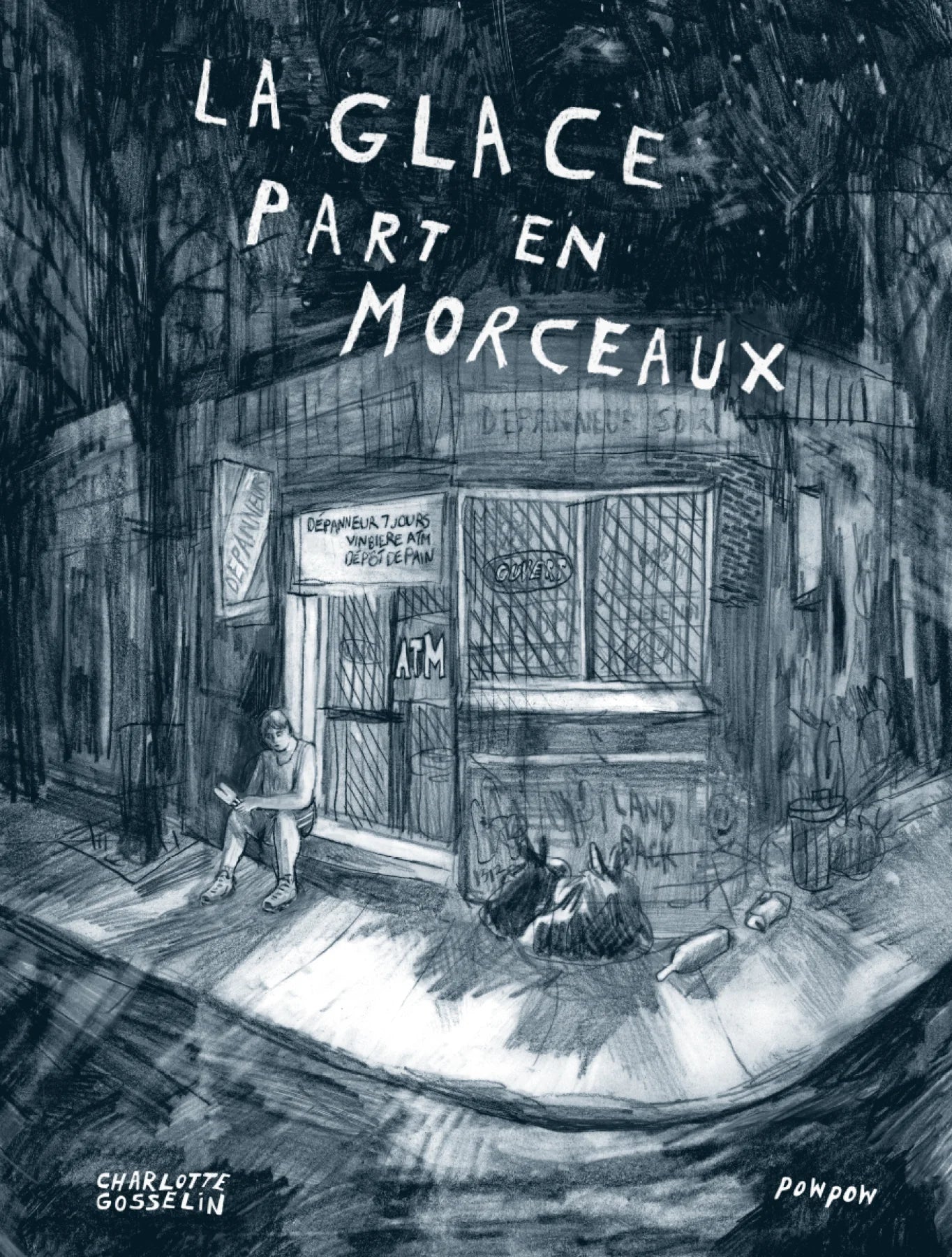 LA GLACE PART EN MORCEAU