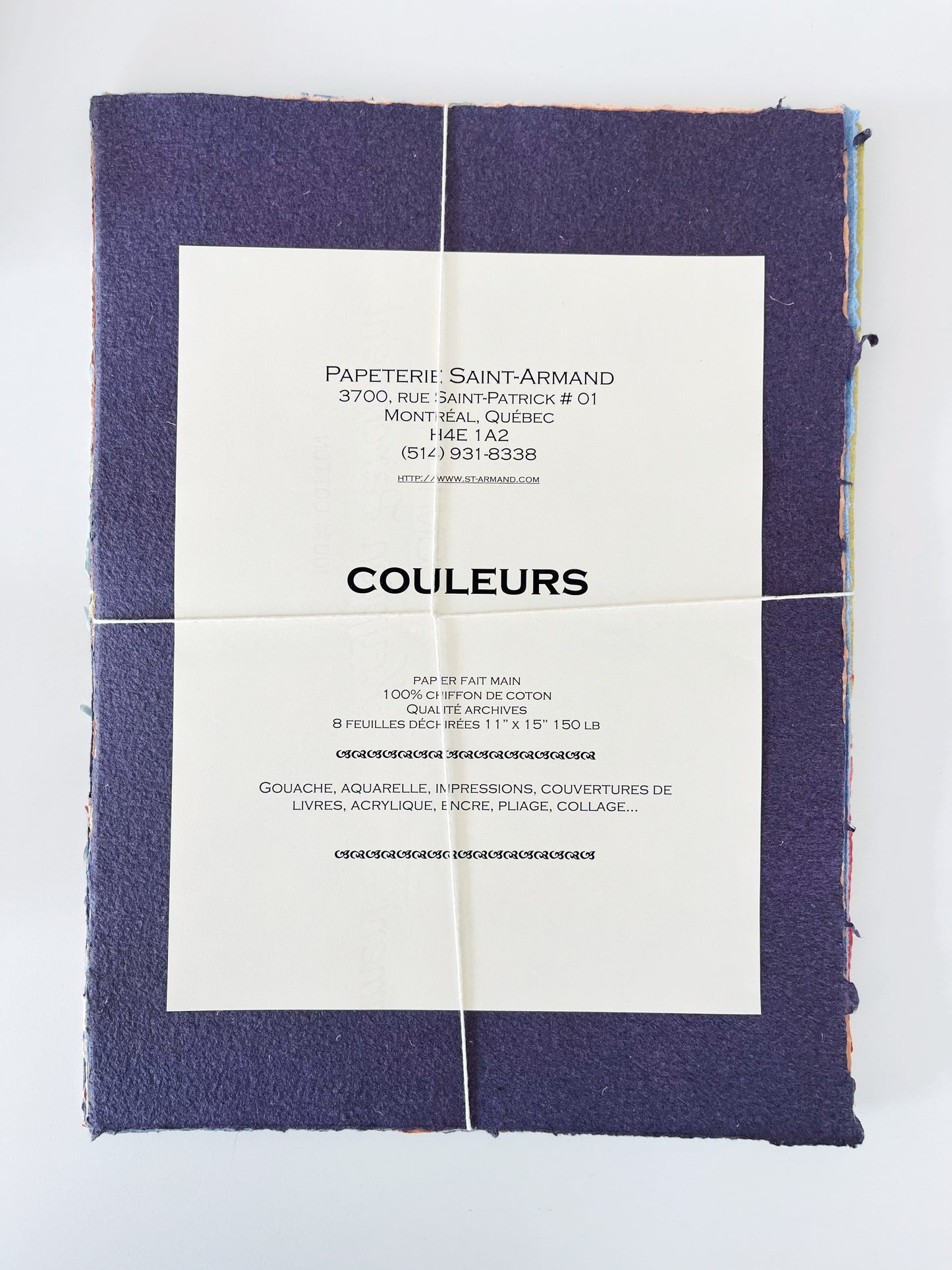CRAFT PAPER, 100% COTTON RAG