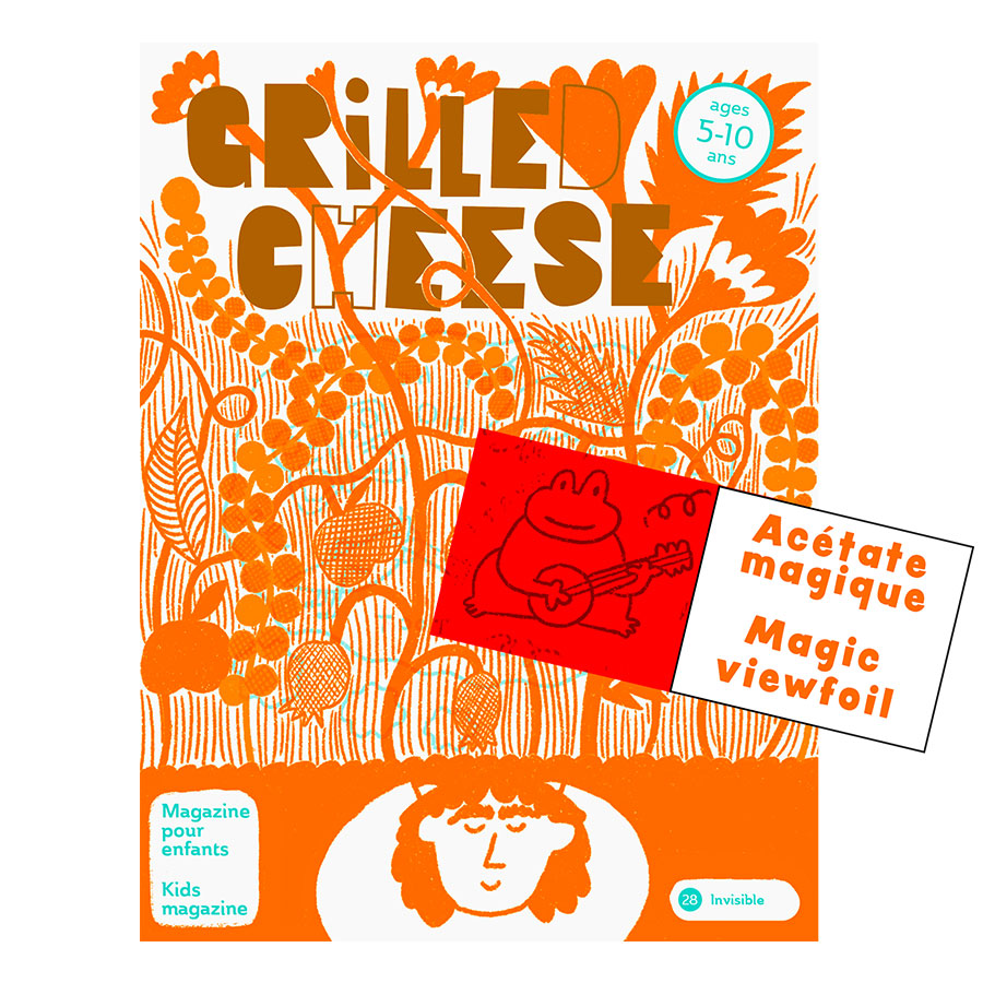 Magazine Grilled Cheese Invisible