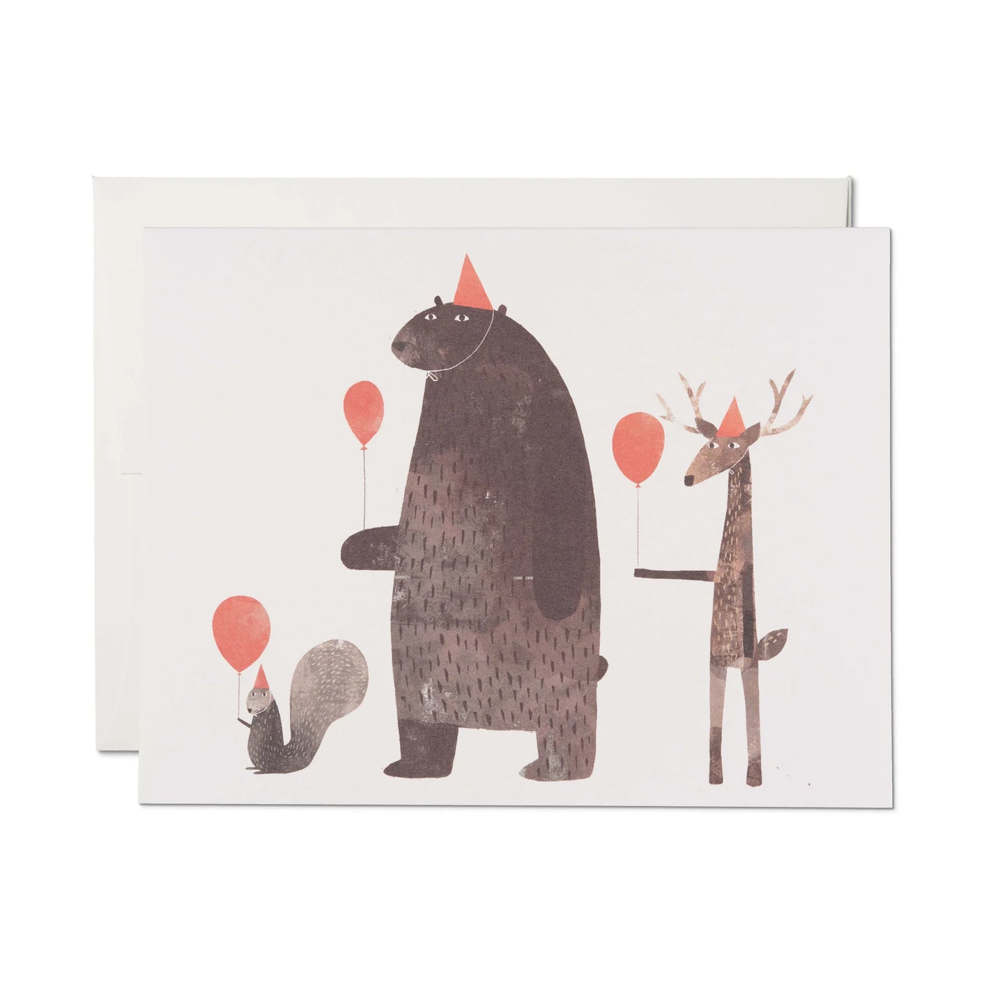 CARTE ANIMAUX EN FÊTE