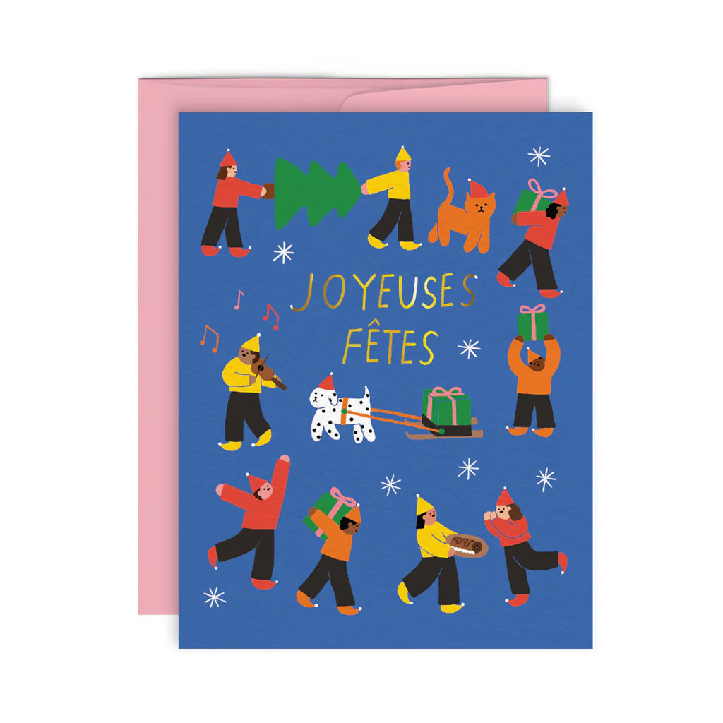 CARTE JOYEUSES FÊTES