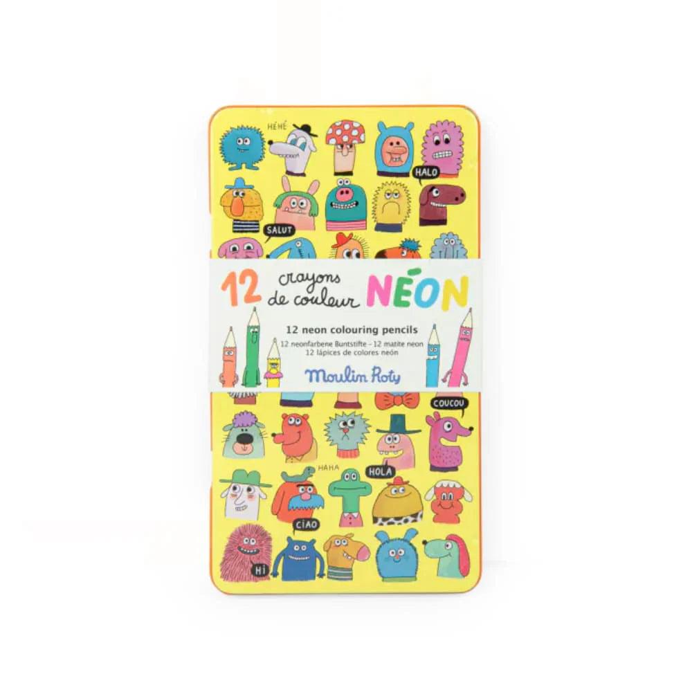 CRAYON DE COULEUR NEON-MOULIN ROTY