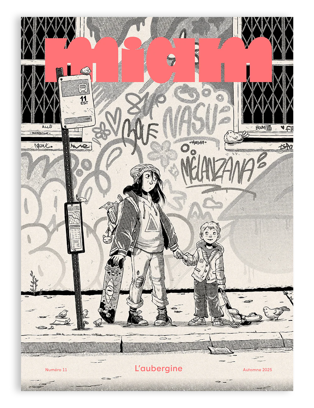 MIAM MAGAZINE L’AUBERGINE