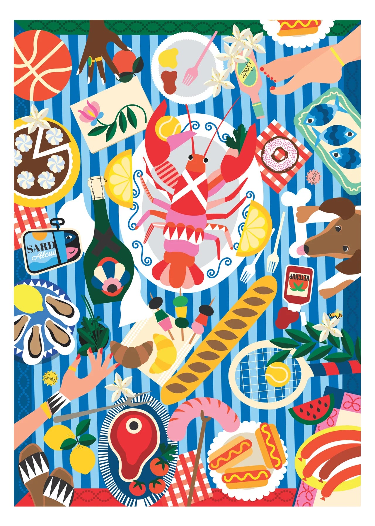 SEASIDE FEAST PUZZLE