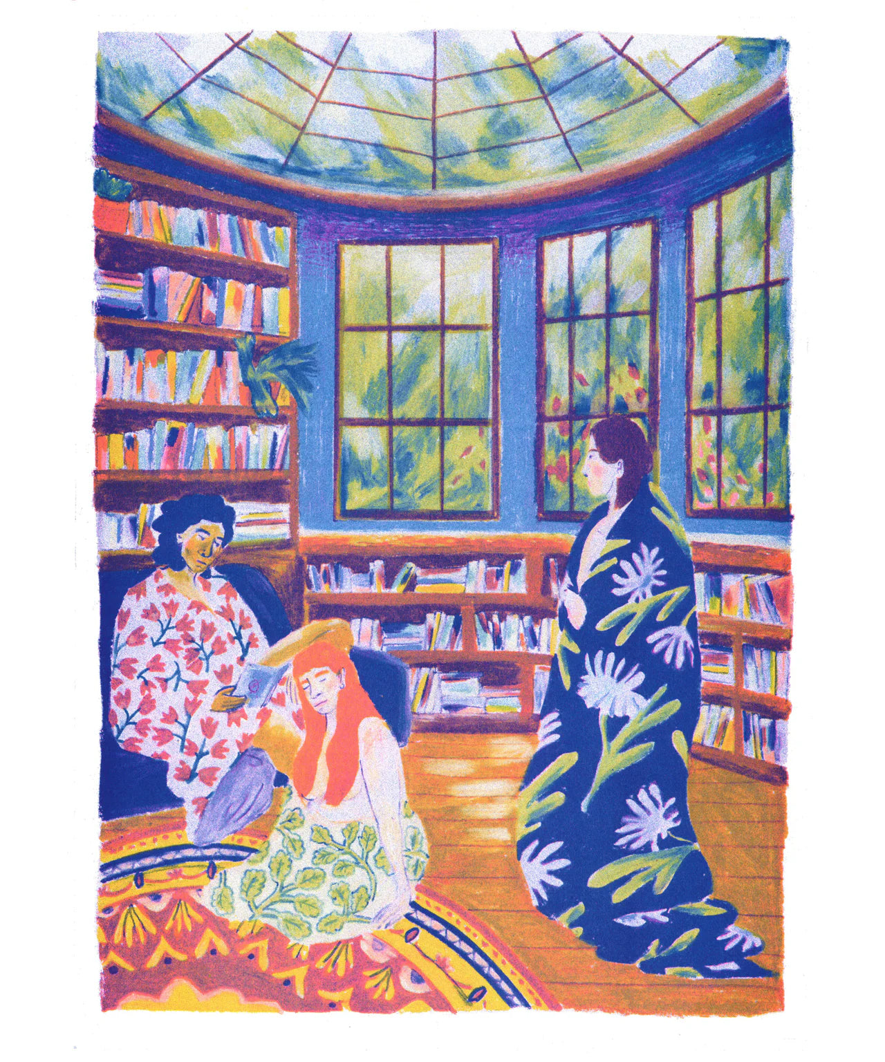 AFFICHE KIBLIND_LAURA OLIVIERI_COLOCATAIRES