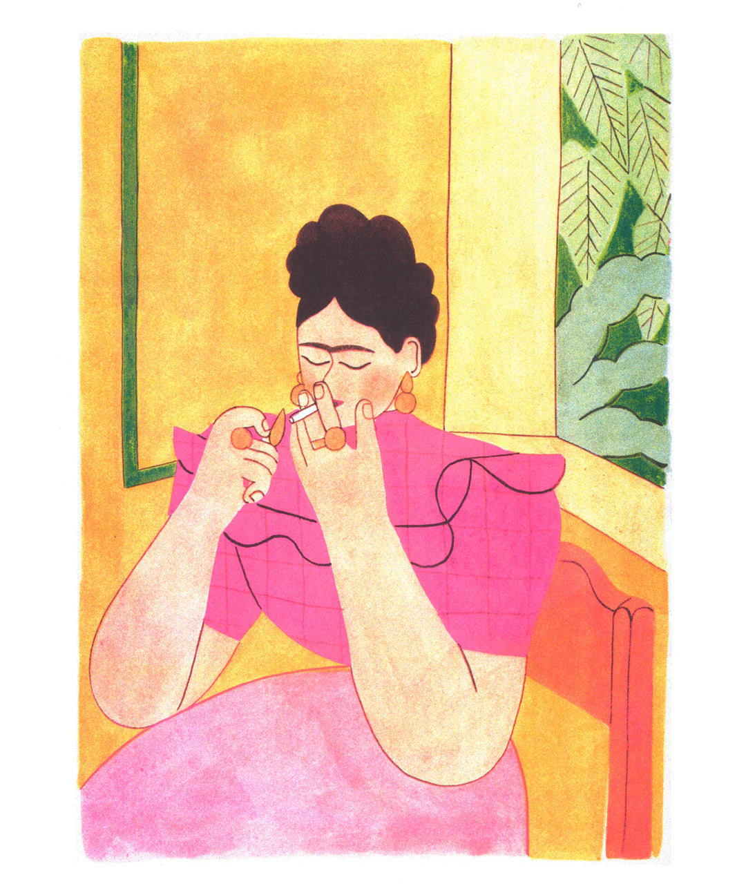 AFFICHE KIBLIND_MORGANE FADANELLI_FRIDA KAHLO