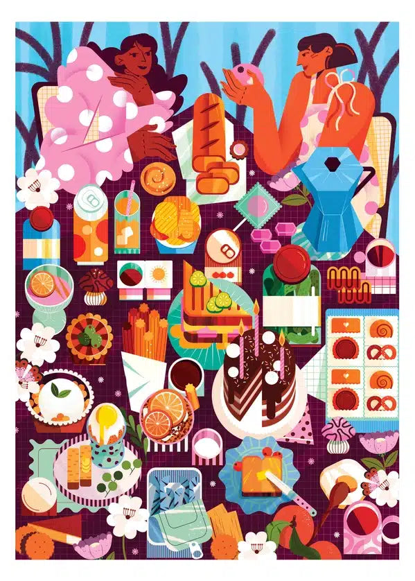SEASIDE FEAST PUZZLE