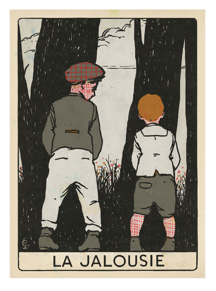 AFFICHE G.DUBOIS - LA JALOUSIE