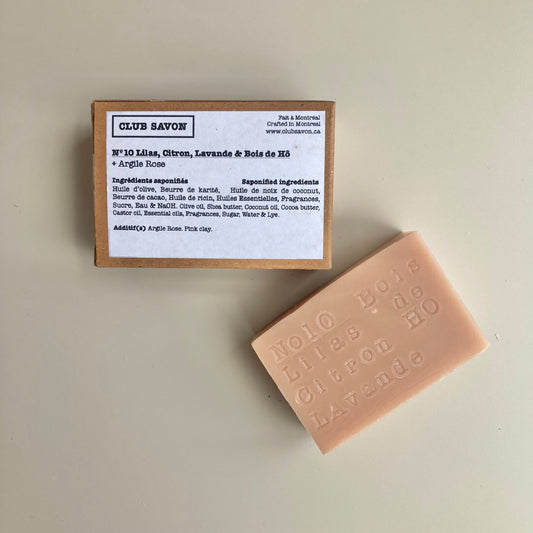 SAVON NO 10, CITRON, LAVANDE & BOIS DE HÔ