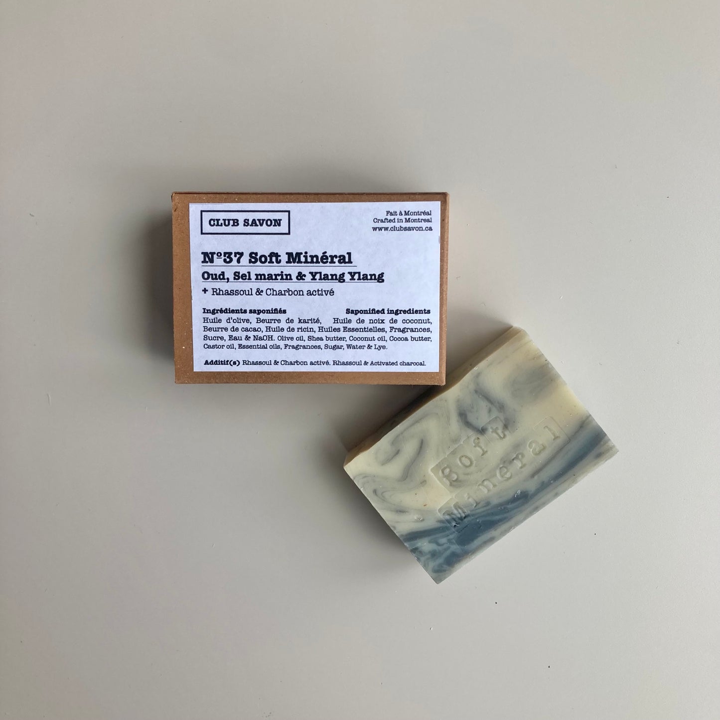 SAVON NO 37, DOUX MINÉRAUX