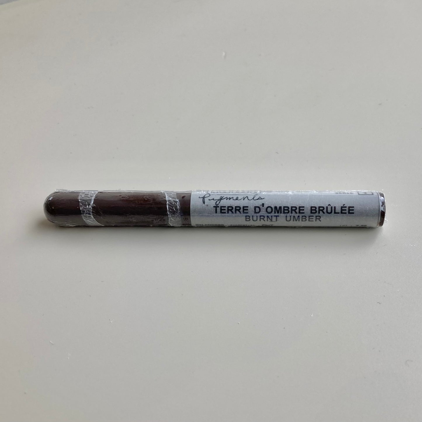 BÀTON D’HUILE, TERRE D’OMBRE BRÛLÉE