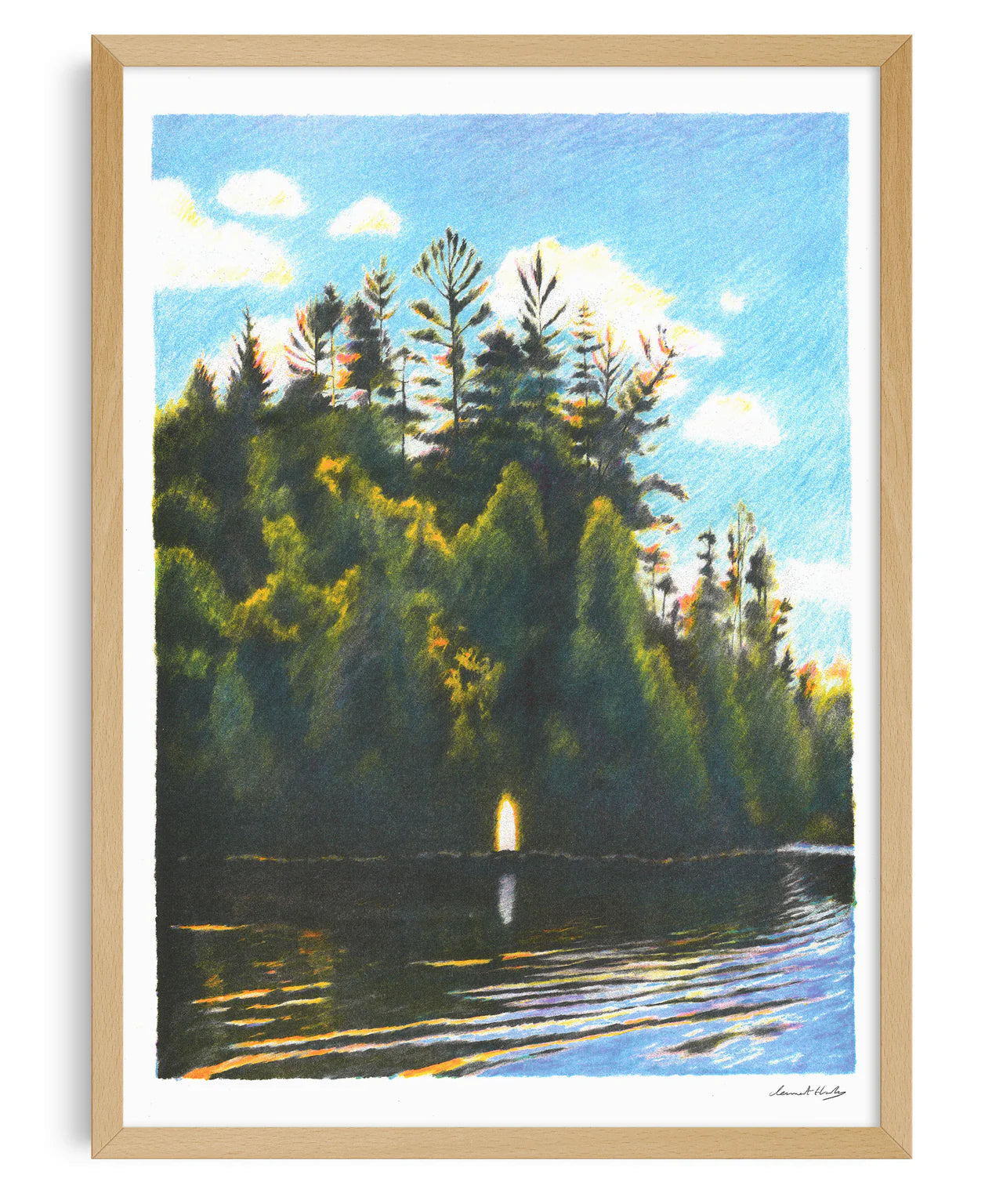 KIBLIND_CLÉMENT THOBY_FALCON LAKE POSTER