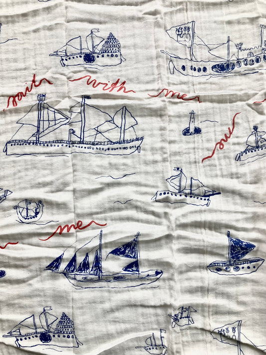 FOULARD EN BATEAU