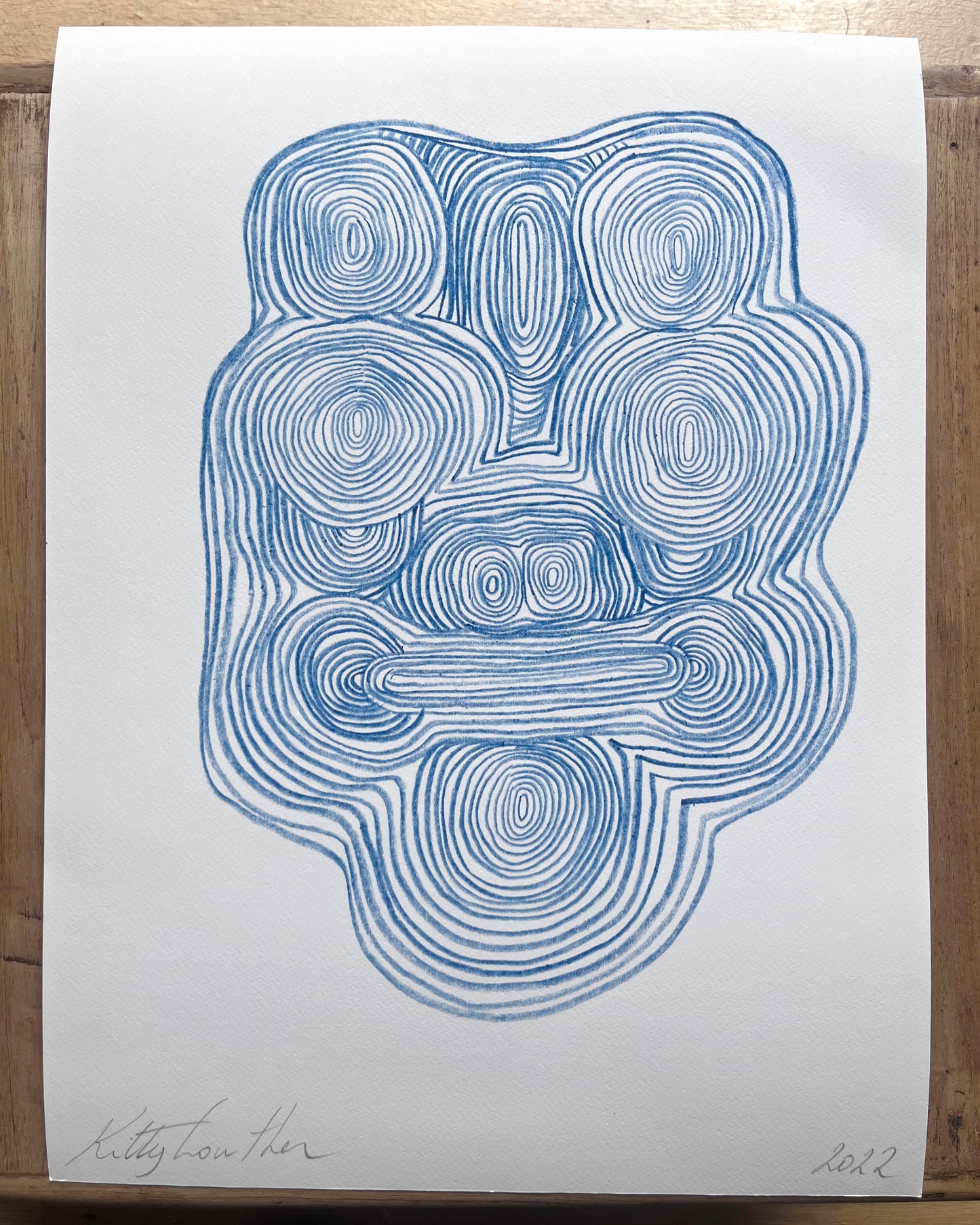 LOT 34 — Blue, par Kitty Crowther