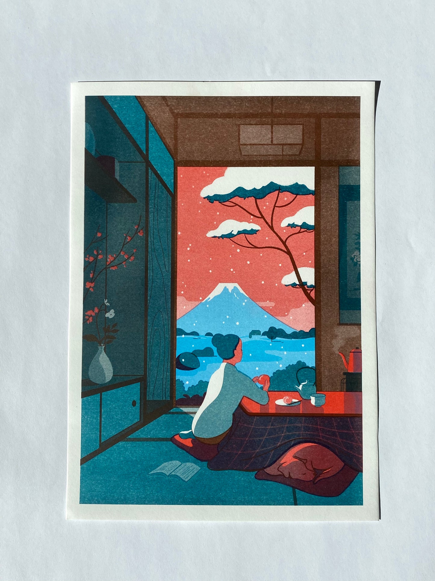 AFFICHE Yo Hosoyamada - SCENE FENETRE
