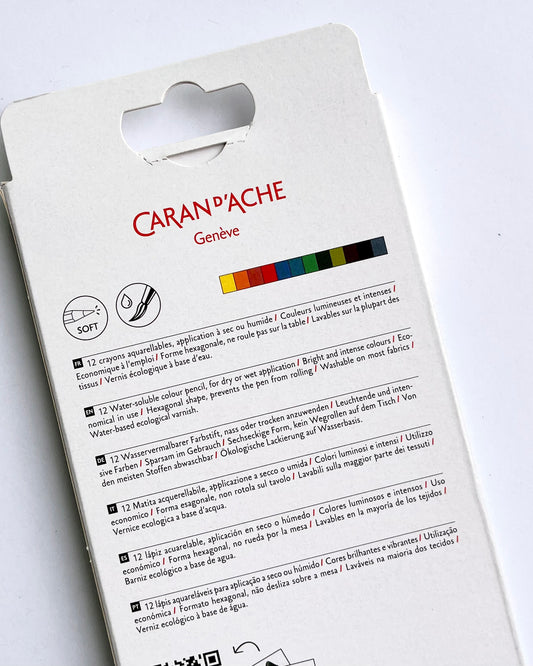 CRAYONS AQUARELLABLES CARAN D’ACHE - SWISS MOUNTAIN