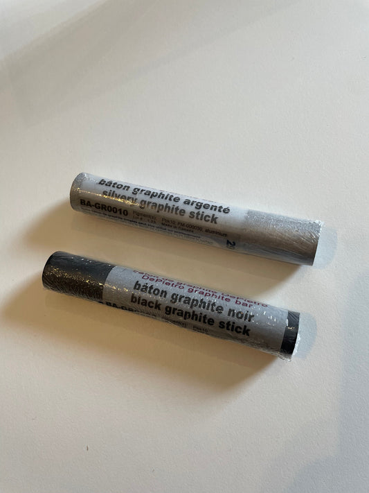 BÂTON DE GRAPHITE ARGENTÉ DEPIETRO