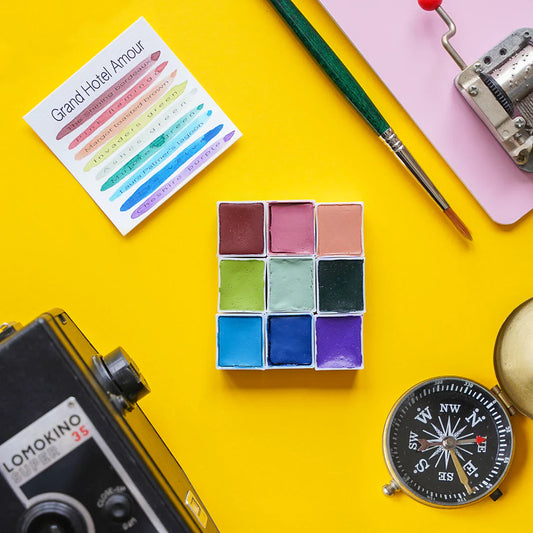 PALETTE AQUARELLES GRAND HOTEL AMOUR