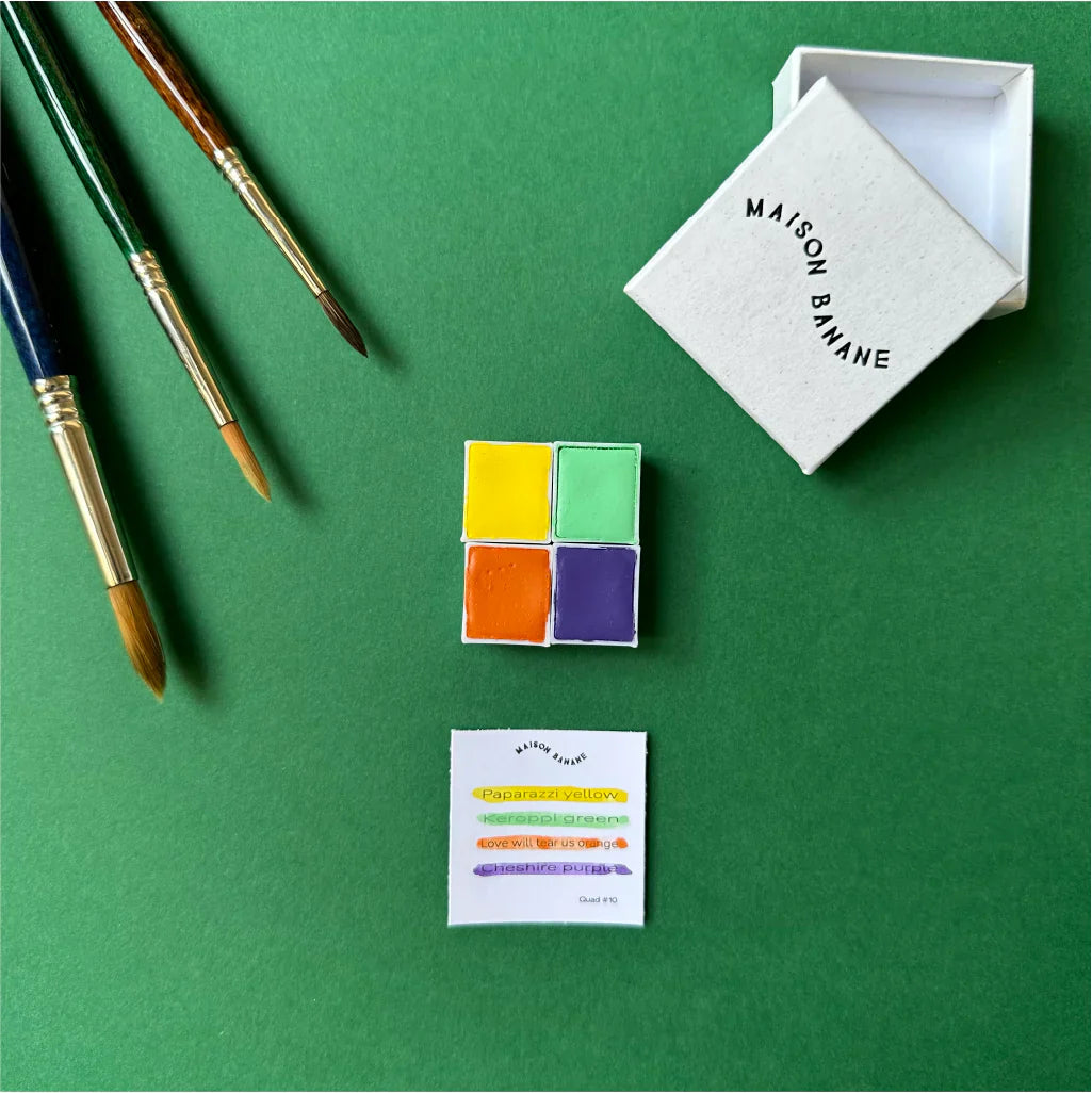 MINI PALETTE AQUARELLES QUAD #10