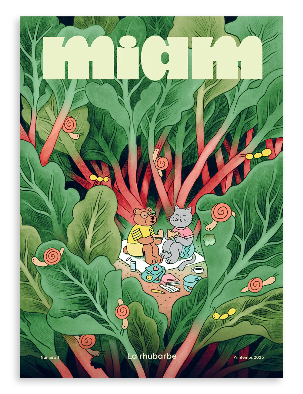 Magazine Miam Rhubarbe