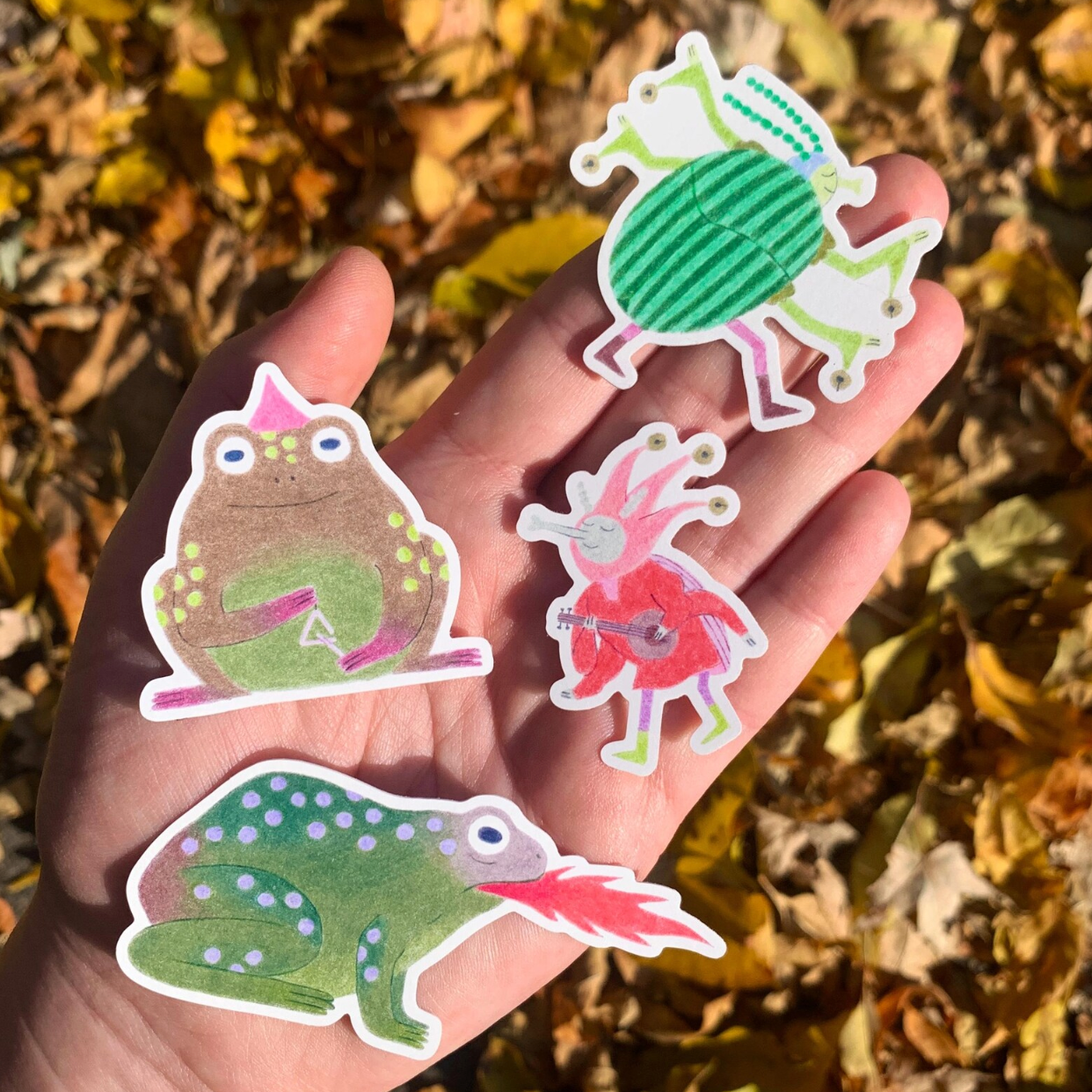 DRAGON FLAG STICKER