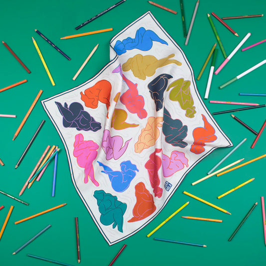Art school foulard 50