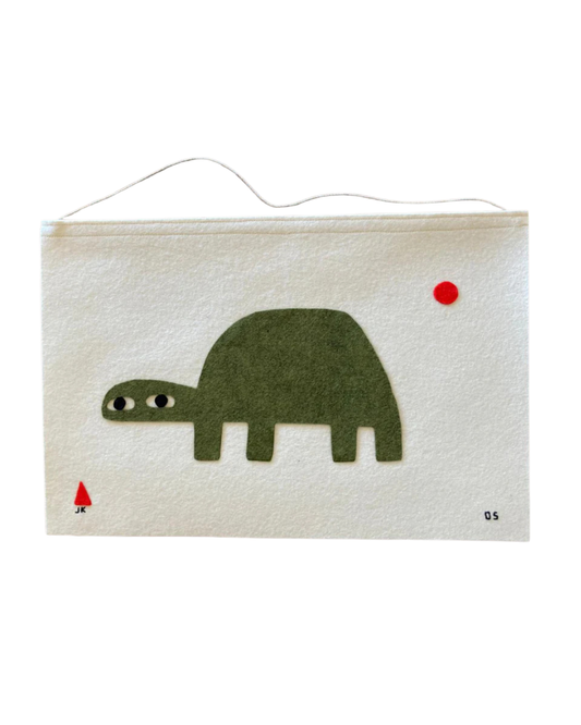 LOT 26 —Turtle Pennant, by Jon Klassen and Karen Klassen