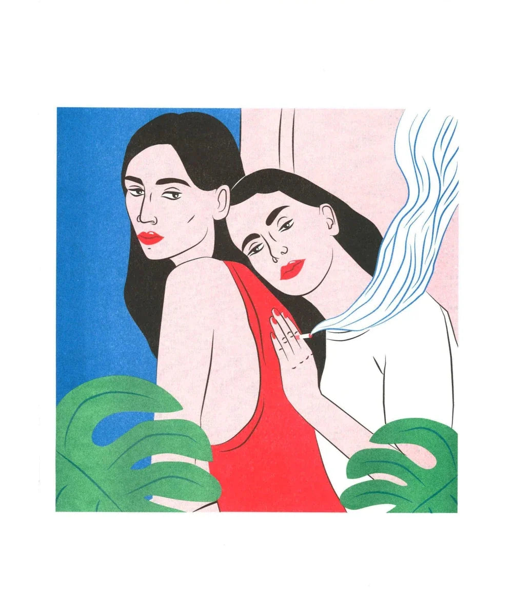 AFFICHE KIBLIND X KINE ANDERSEN - TWIN