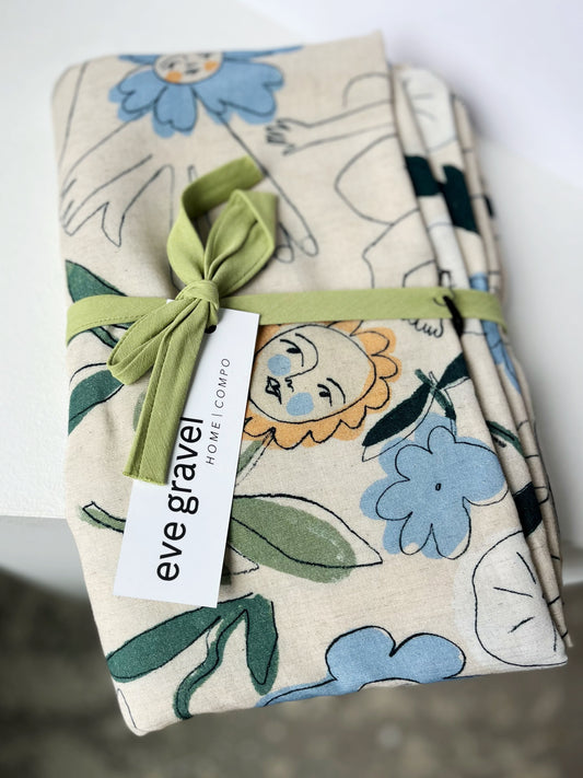 NAPPE FILLES-FLEURS