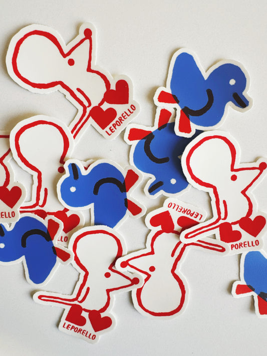LEPORELLO MOUSE STICKERS
