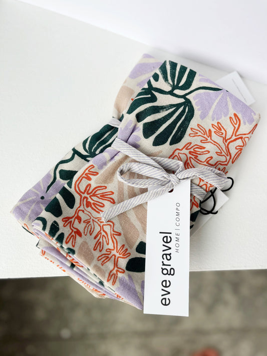 SERVIETTES DE TABLE BOUQUET