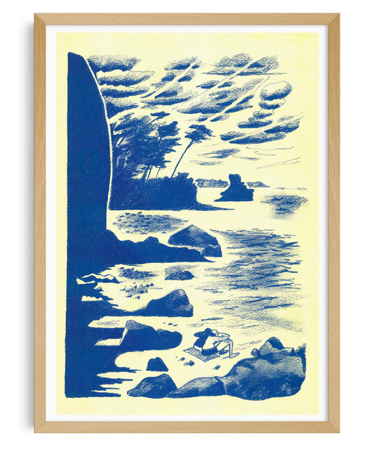 AFFICHE KIBLIND X ANTOINE COSSÉ - ÎLE DE BRÉHAT