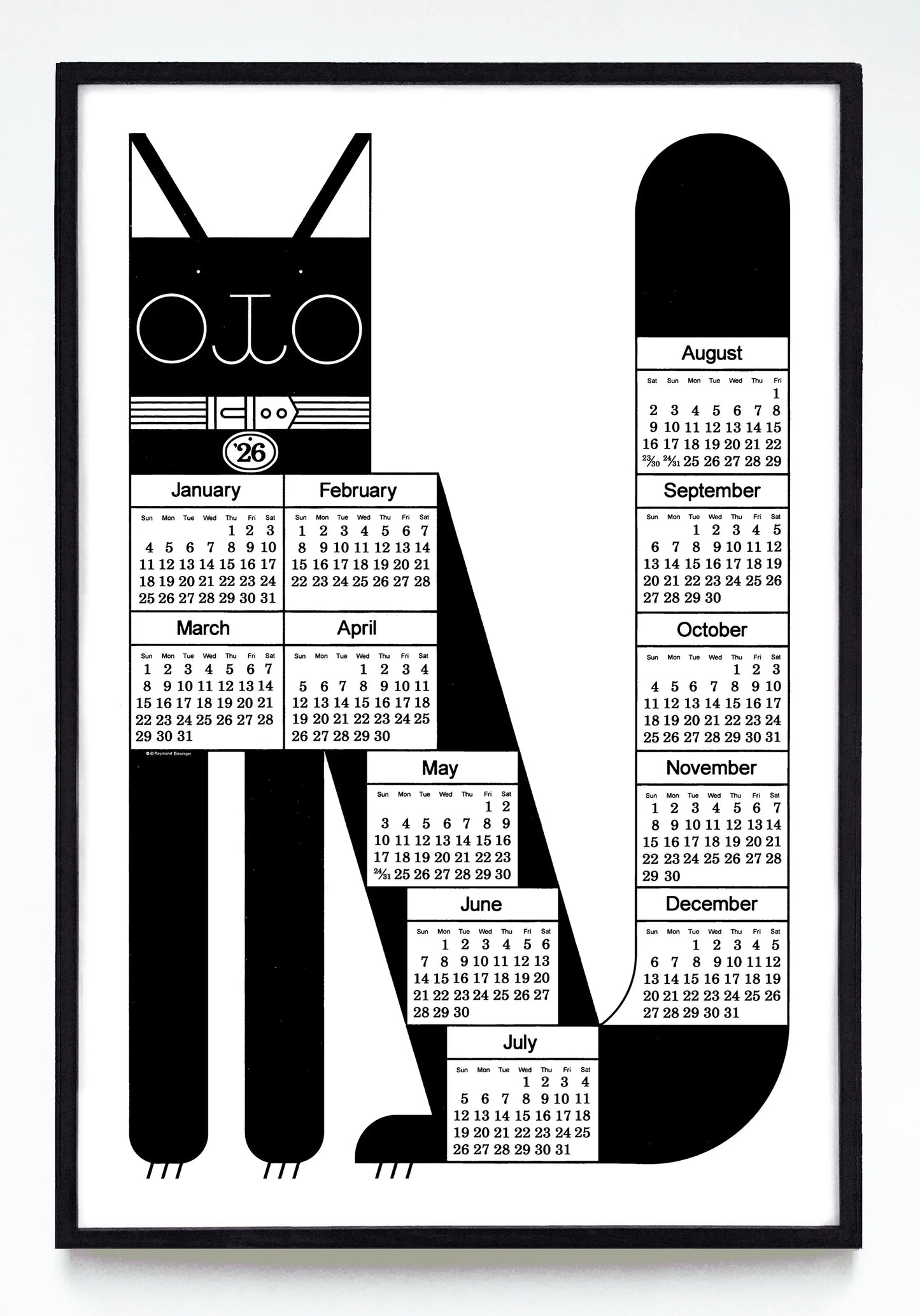 Raymond Biesinger - Calendar