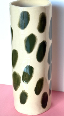 ORÉE - VASE TUBE DALMATIEN