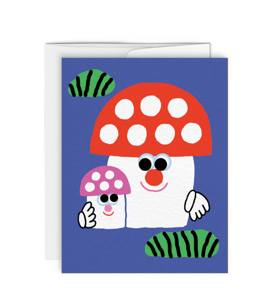 MUSHROOM FAMILY CARD