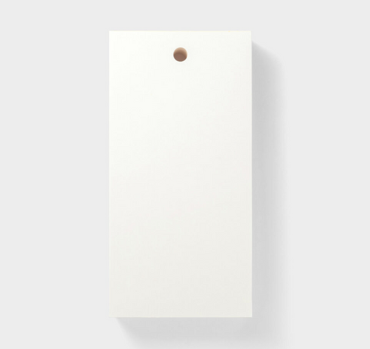 BLOC-NOTES PORTE-CRAYON BLANC VERTICAL