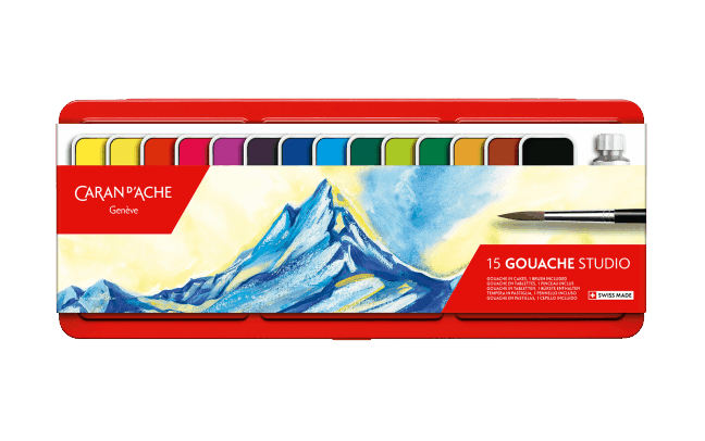 ENSEMBLE PEINTURE EN TABLETTES GOUACHE STUDIO