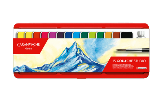 ENSEMBLE PEINTURE EN TABLETTES GOUACHE STUDIO