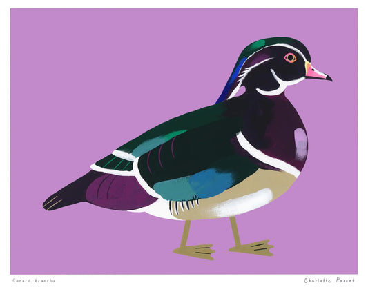 Affiche Charlotte Parent Canard Branchu