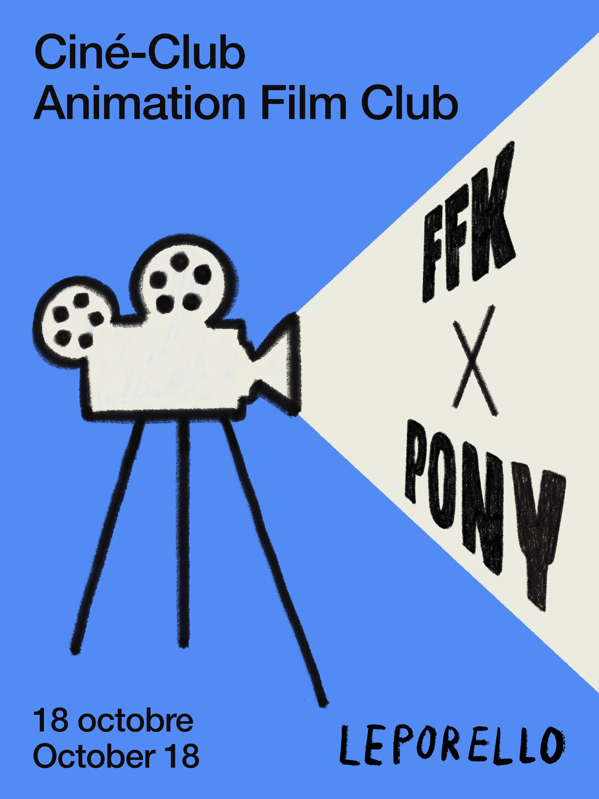 Ciné-Club : projection et rencontre avec Pony — 18 octobre