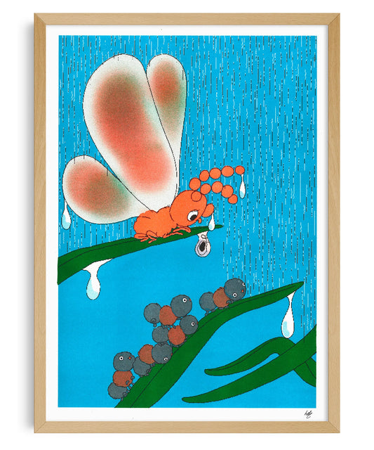 KIBLIND X HEL COVELL POSTER - IF I COULD CHANGE BACK