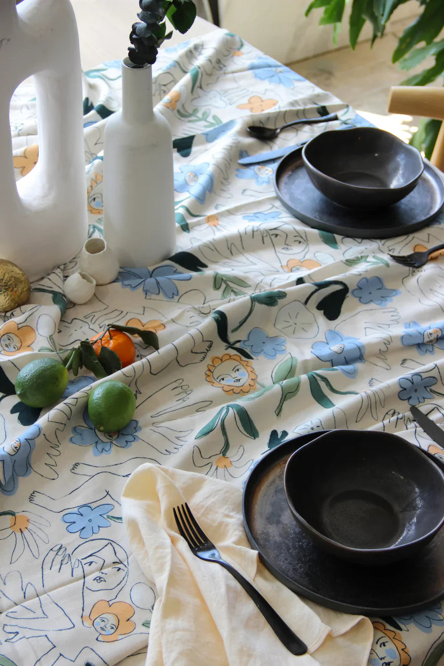 Nappe Eve Gravel X Julia GR Fille-fleur