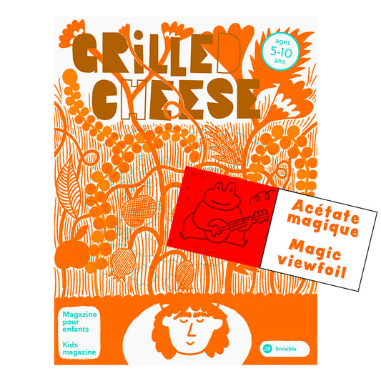 Magazine Grilled Cheese Invisible