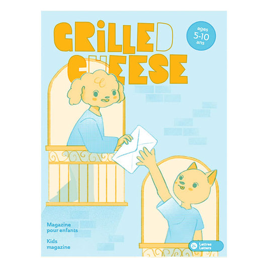 Magazine Grilled Cheese Lettres