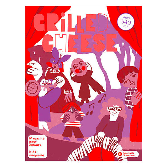 Magazine Grilled Cheese Spectacle
