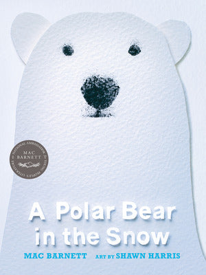 A POLAR BEAR IN THE SNOW