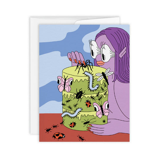 INSECT CAKE CARD