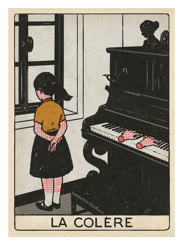 AFFICHE G.DUBOIS - LA COLÈRE