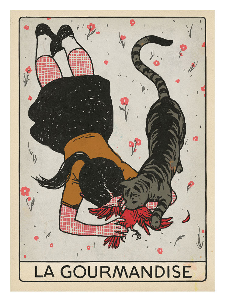 AFFICHE G.DUBOIS - LA GOURMANDISE